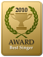 2010  AWARD  Best Singer